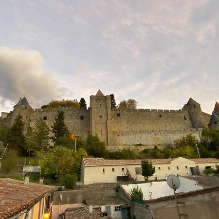 Au Pied De La Cite, T3 Au Calme Lägenhet Carcassonne Exteriör bild