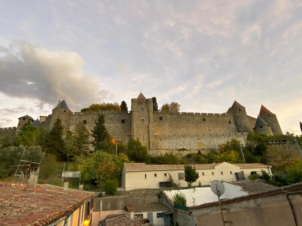 Au Pied De La Cite, T3 Au Calme Lägenhet Carcassonne Exteriör bild